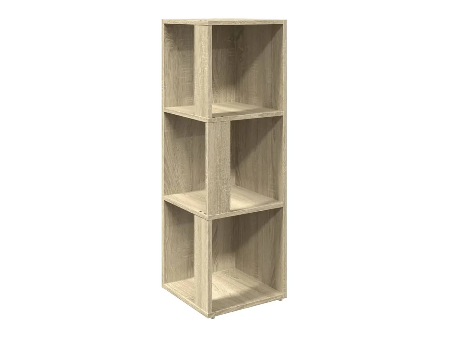 Mueble de esquina madera de ingeniería roble Sonoma 33x33x100cm