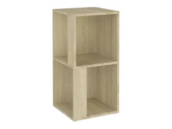 Mueble de esquina madera contrachapada roble Sonoma 33x33x67 cm