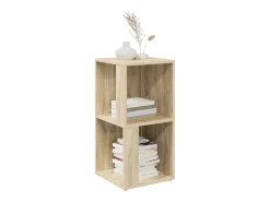Mueble de esquina madera contrachapada roble Sonoma 33x33x67 cm
