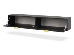 Mueble de pared para colgar la tele Lexa 175 negra