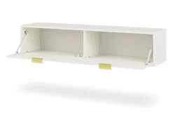 Mueble de pared para la televisión colgada Lexa 140 blanca