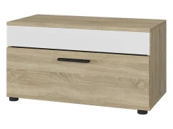 Mueble de salón sonoma/blanco 70.8x35.3x38.9 berno