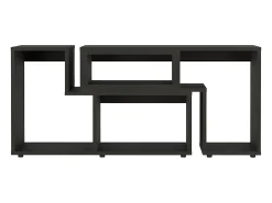 Mueble de Televisor Extensible Beijing, con gabinete 54.5CM A X 121 / 160CM An X 35.3CM P Wengue