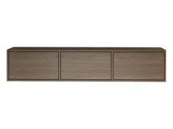 Mueble de TV con 3 puertas – acabado nogal – 150 cm – FRAMME
