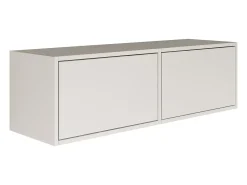 Mueble de TV con 2 puertas – blanco – 100 cm – FRAMME