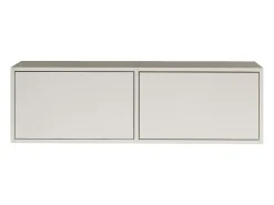 Mueble de TV con 2 puertas – blanco – 100 cm – FRAMME