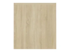 Mueble de TV con luces LED roble Sonoma 120x35x40 cm