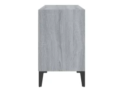 Mueble de TV con patas de metal gris Sonoma 69,5x30x50 cm