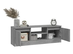 Mueble de TV con puerta gris Sonoma 102x30x36 cm ES257472
