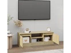 Mueble de TV con puerta roble Sonoma 102x30x36 cm ES24540