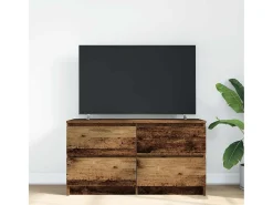 Mueble de TV de madera antigua 100x35x54 cm Madera ingeniería