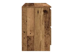 Mueble de TV de madera antigua 100x35x54 cm Madera ingeniería
