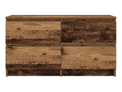 Mueble de TV de madera antigua 100x35x54 cm Madera ingeniería