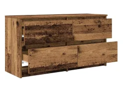 Mueble de TV de madera antigua 100x35x54 cm Madera ingeniería