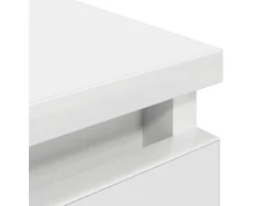 Mueble de TV de madera de ingeniería blanco 80x35x54 cm