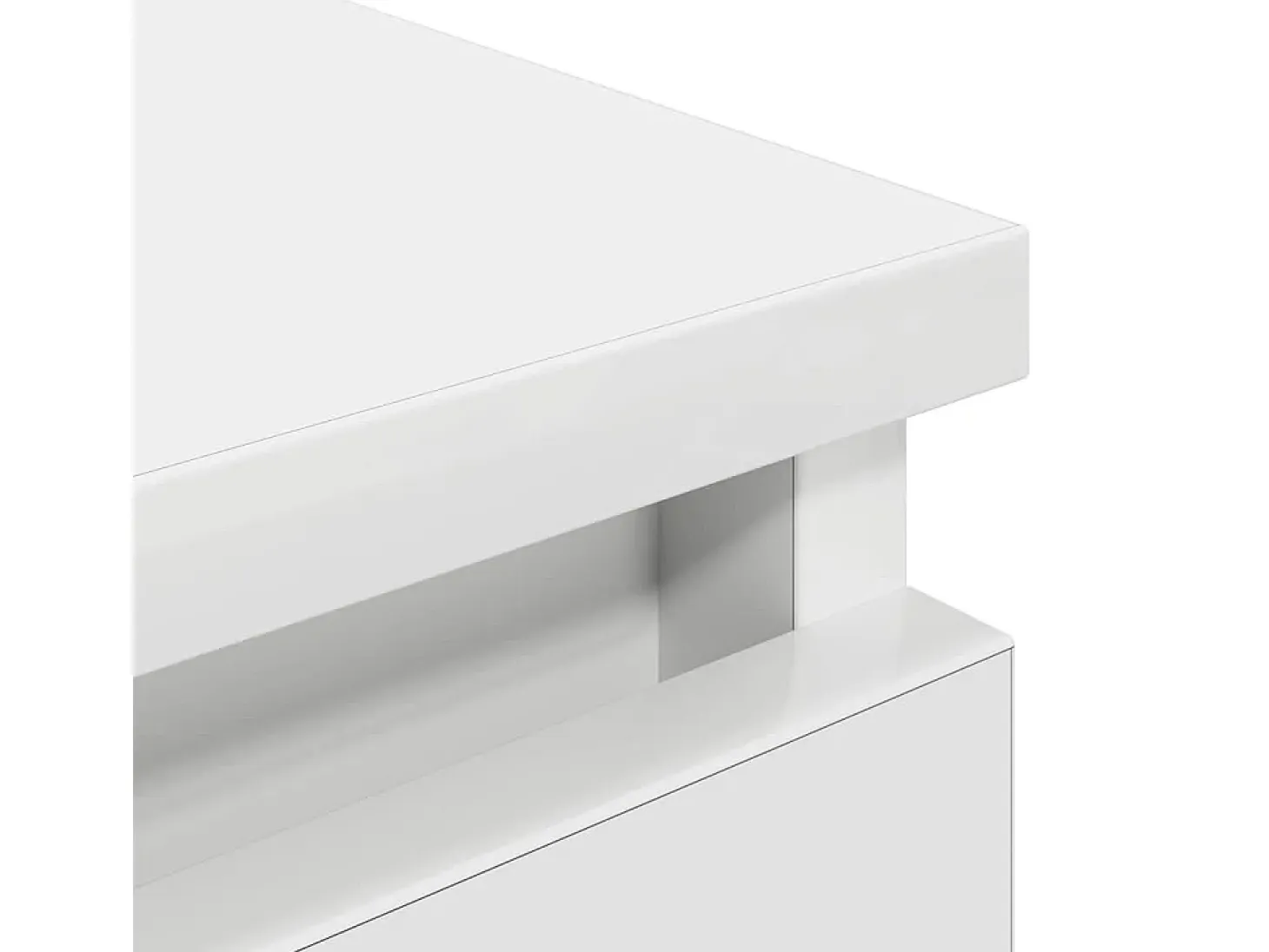 Mueble de TV de madera de ingeniería blanco 80x35x54 cm