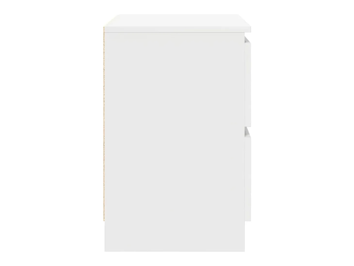 Mueble de TV de madera de ingeniería blanco 40x35x54 cm