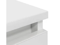 Mueble de TV de madera de ingeniería blanco 40x35x54 cm