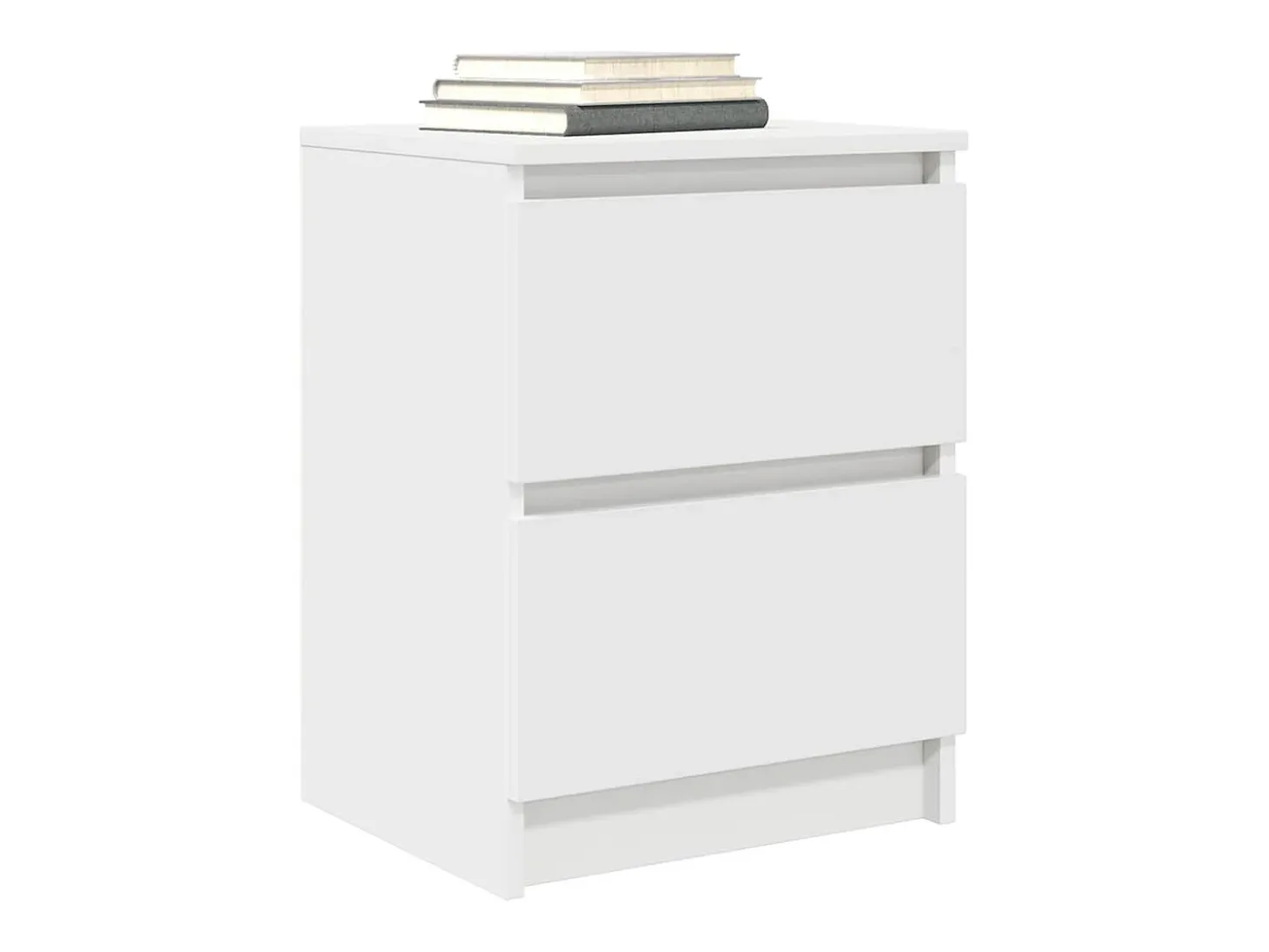 Mueble de TV de madera de ingeniería blanco 40x35x54 cm