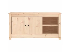 Mueble de TV de madera maciza de pino 103x36,5x52 cm ES94960