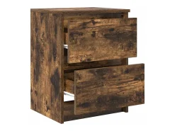 Mueble de TV de roble ahumado 40x35x54 cm Madera de ingeniería