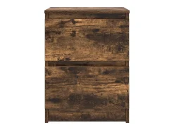 Mueble de TV de roble ahumado 40x35x54 cm Madera de ingeniería