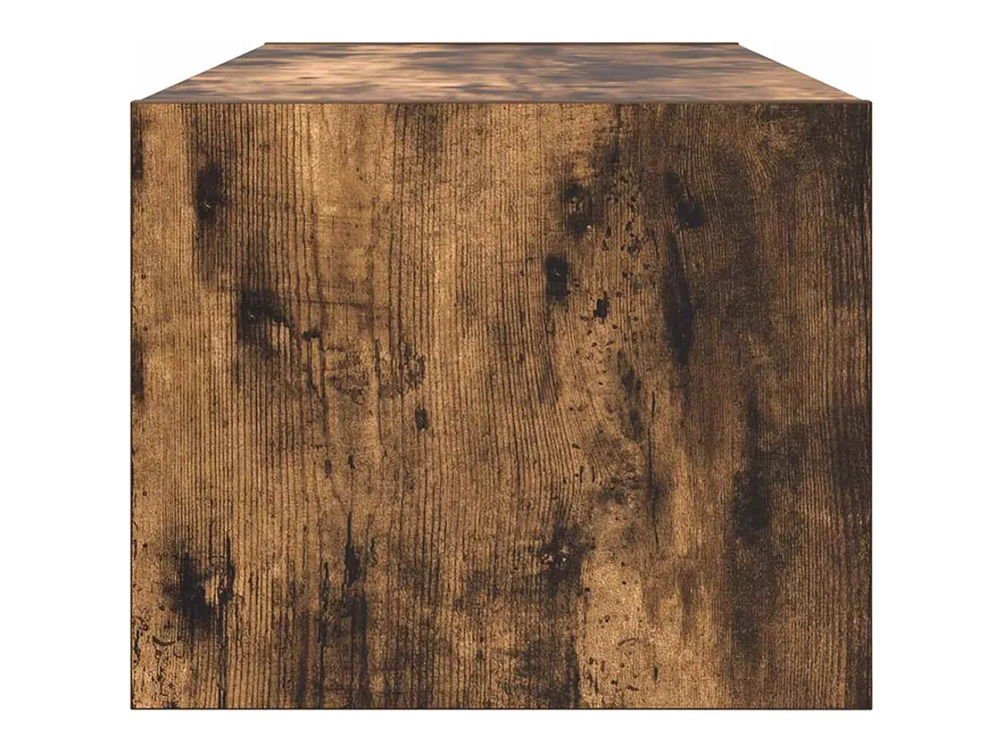 Mueble de TV de roble ahumado 80x31x25,5cm Madera de ingeniería