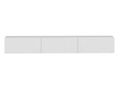 Mueble de TV flotante con 3 puertas - Blanco - DANTAY de Pascal Morabito