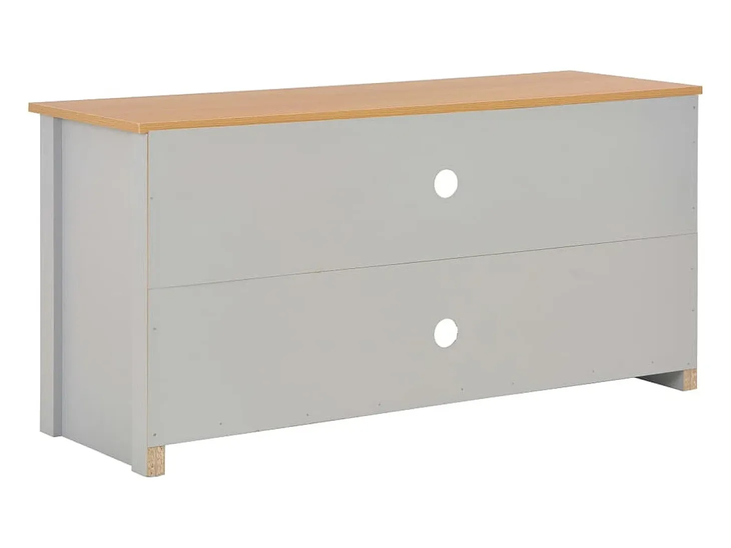 Mueble de TV gris 120x39x58 cm