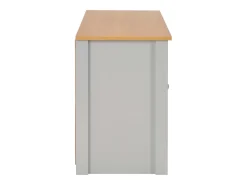 Mueble de TV gris 120x39x58 cm