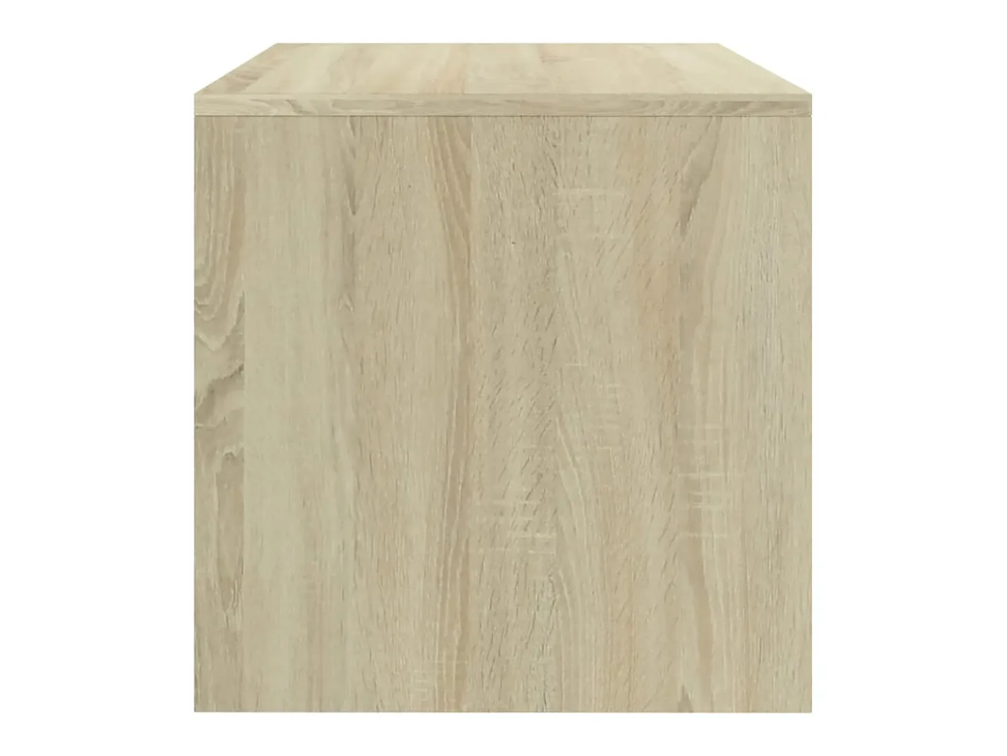 Mueble de TV madera contrachapada roble Sonoma 80x40x40cm ES26317