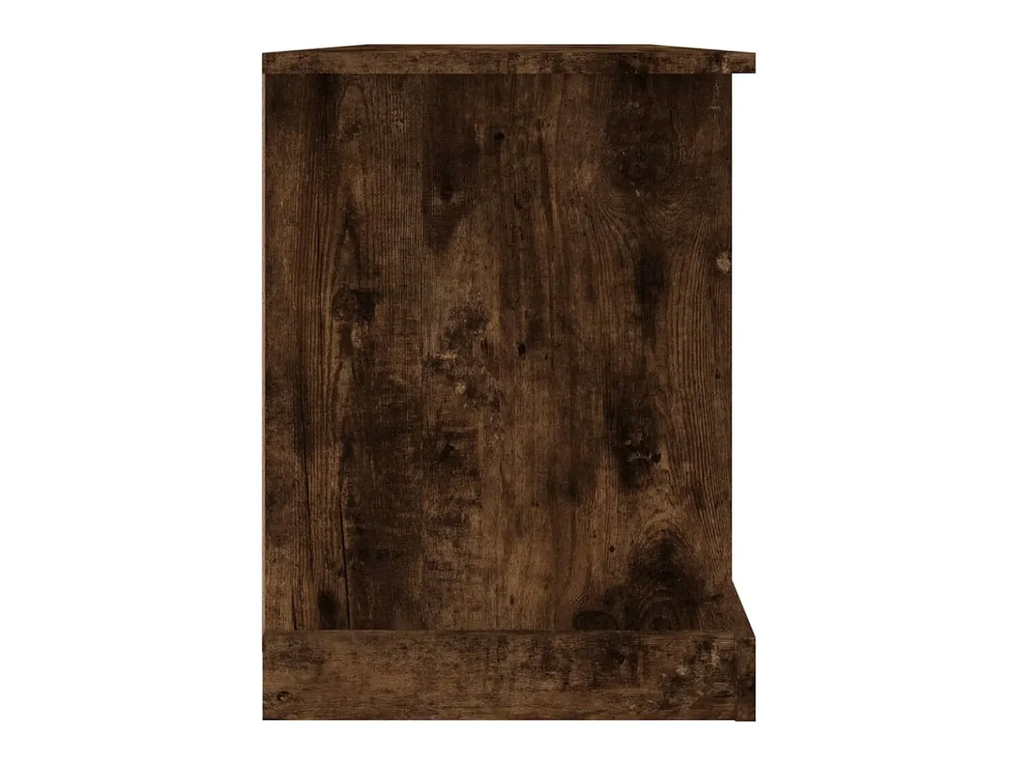 Mueble de TV madera contrachapada roble ahumado 99,5x35,5x48 cm