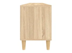 Mueble de TV madera contrachapada roble Sonoma 150x30x44,5 cm
