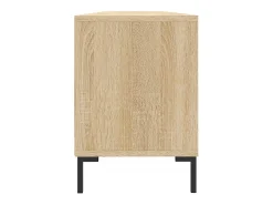 Mueble de TV madera contrachapada roble Sonoma 150x30x44,5 cm