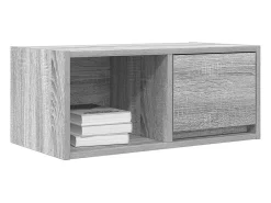 Mueble de TV madera contrachapada gris Sonoma 60x31x25,5 cm