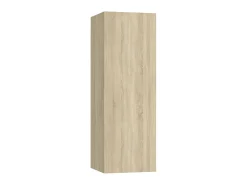 Mueble de TV madera contrachapada color roble 30,5x30x90 cm ES55650