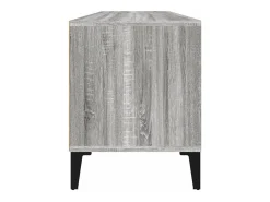 Mueble de TV madera contrachapada gris Sonoma 100x34,5x44,5 cm