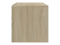 Mueble de TV madera contrachapada roble Sonoma 120x40x40cm ES31744