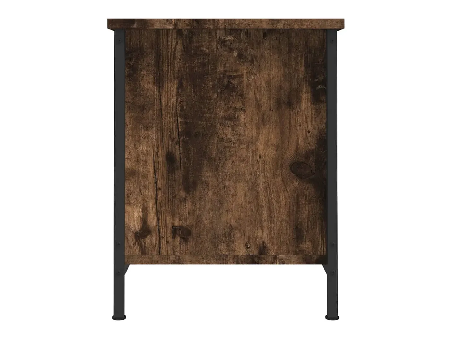 Mueble de TV madera contrachapada roble ahumado 60x35x45 cm