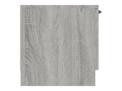 Mueble de TV madera contrachapada gris Sonoma 102x35x36,5 cm