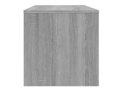 Mueble de TV madera contrachapada gris Sonoma 100x40x40 cm ES22571