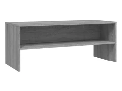 Mueble de TV madera contrachapada gris Sonoma 100x40x40 cm ES22571