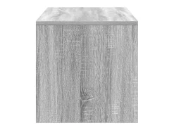 Mueble de TV madera contrachapada gris Sonoma 100x40x40 cm