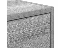 Mueble de TV madera contrachapada gris Sonoma 60x31x25,5 cm