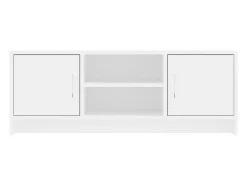 Mueble de TV madera de ingeniería blanco 102x30x37,5 cm