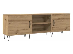 Mueble de TV madera de ingeniería roble artisan 150x30x50 cm