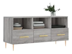 Mueble de TV madera de ingeniería gris Sonoma 102x36x50 cm