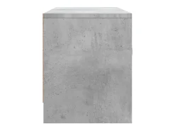 Mueble de TV madera de ingeniería gris hormigón 102x30x37,5 cm