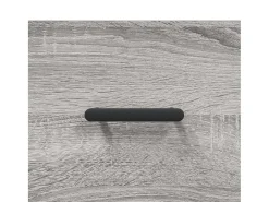 Mueble de TV madera de ingeniería gris Sonoma 80x36x50 cm