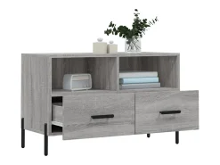Mueble de TV madera de ingeniería gris Sonoma 80x36x50 cm